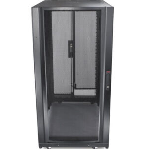 Rack APC NetShelter SX 24U, 600 mm de Largura x 1070 mm de Profundidade, com Painéis Laterais, Preto